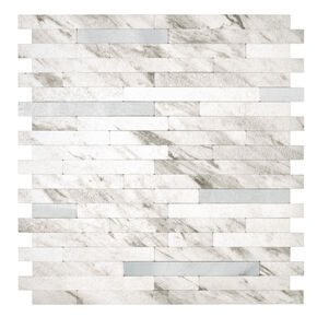 selbstklebende Wandfliese Premium Metal and Marble